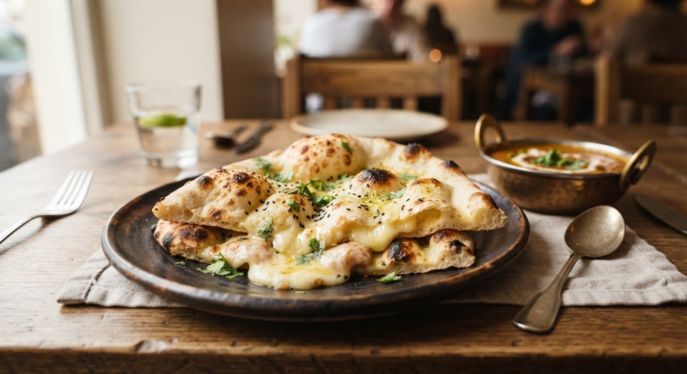 Cheese naan