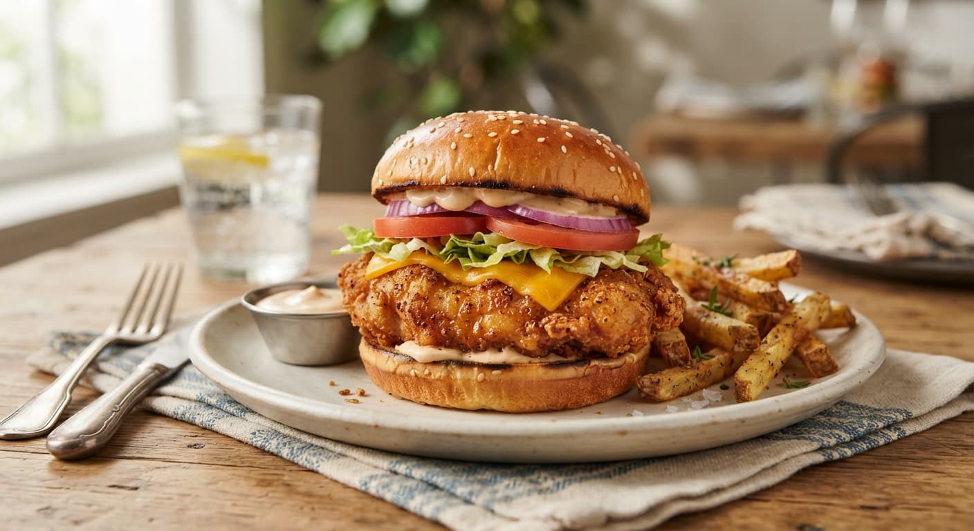 Fish sandwich