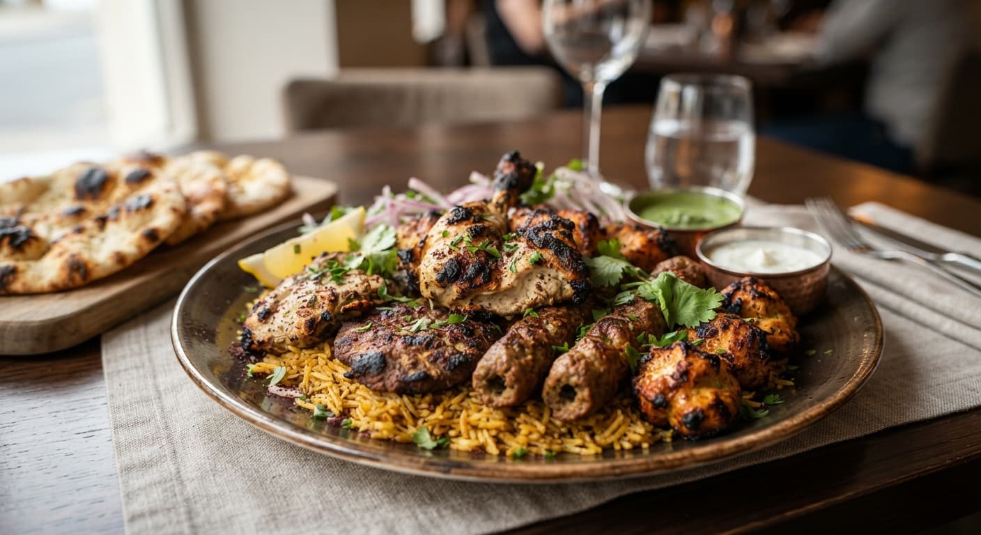 Mix bbq platter just chicken