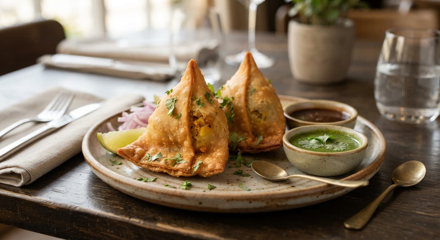 Vegetable Samosa 2 pec