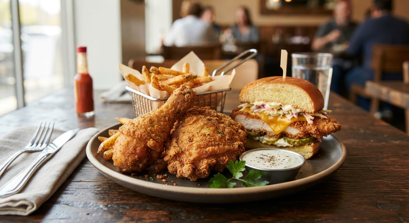 3 pieces mix chicken