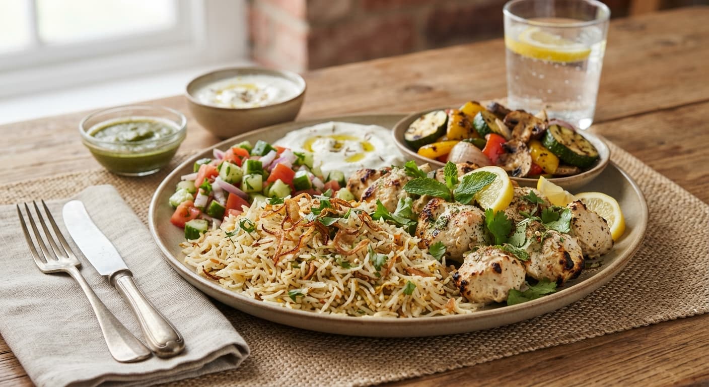 Malai Boti Platter