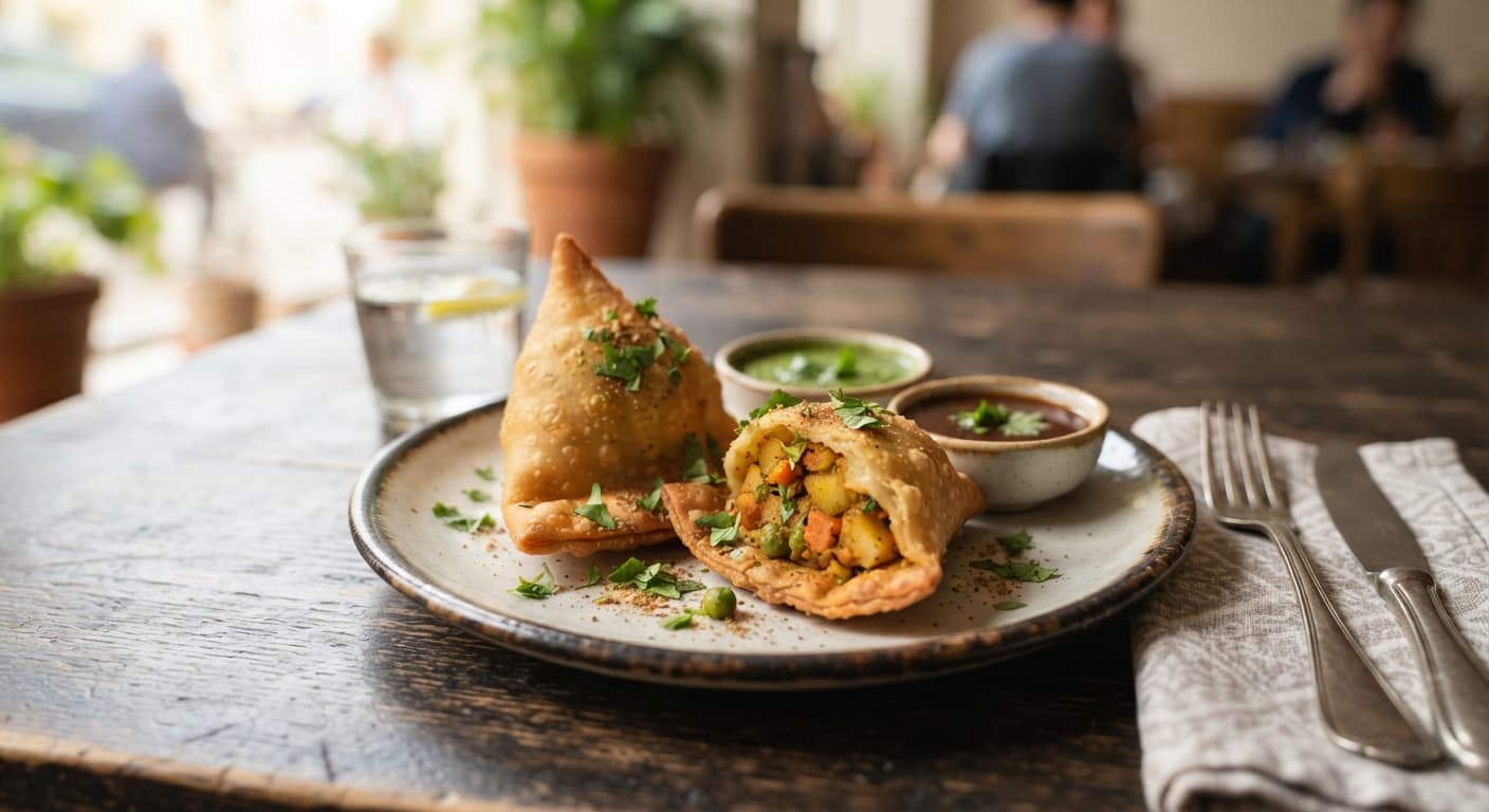 Vegetable Samosa 2 pec