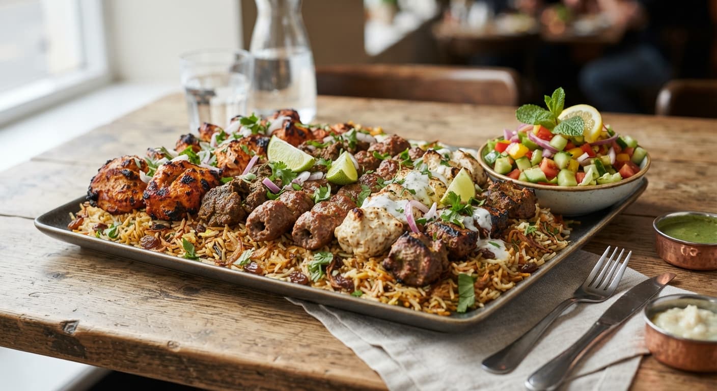 Ajwa Halal Mixed Grill Platter