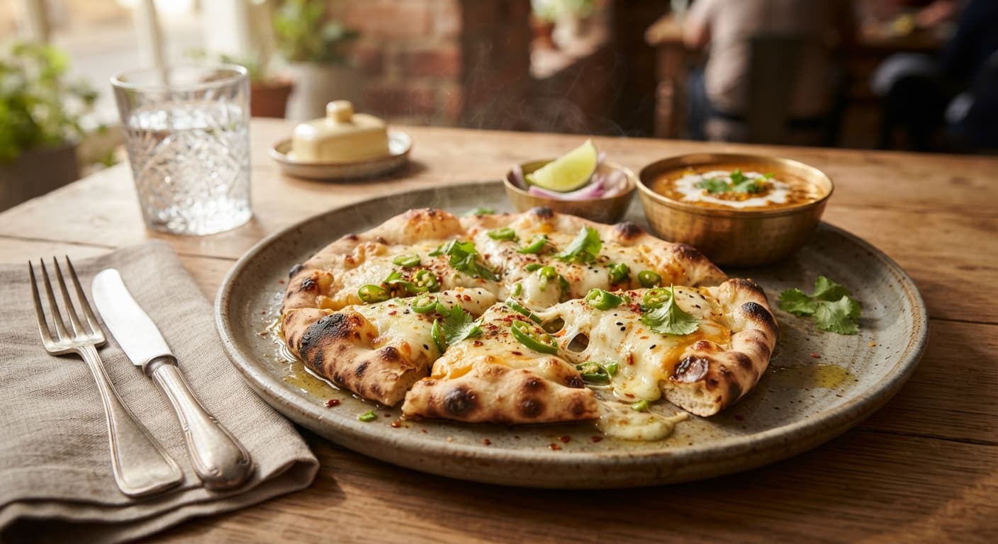 Chilli cheese naan