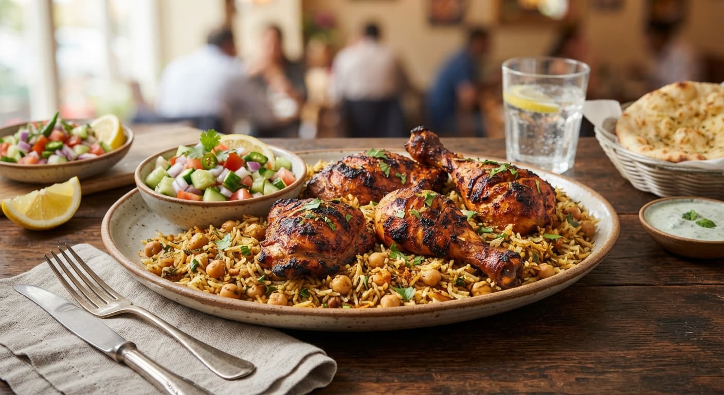 Chicken Tandoori platter