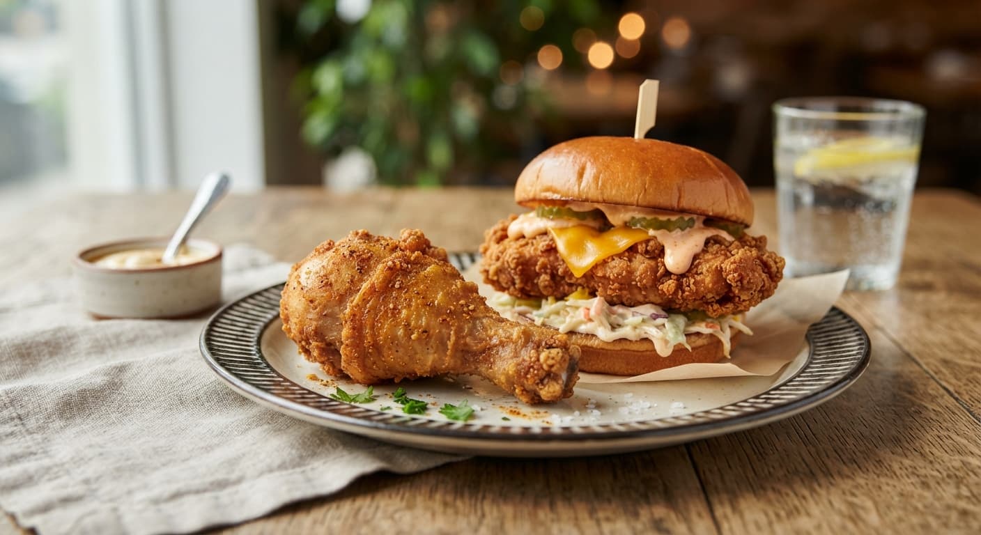 2 pieces chicken