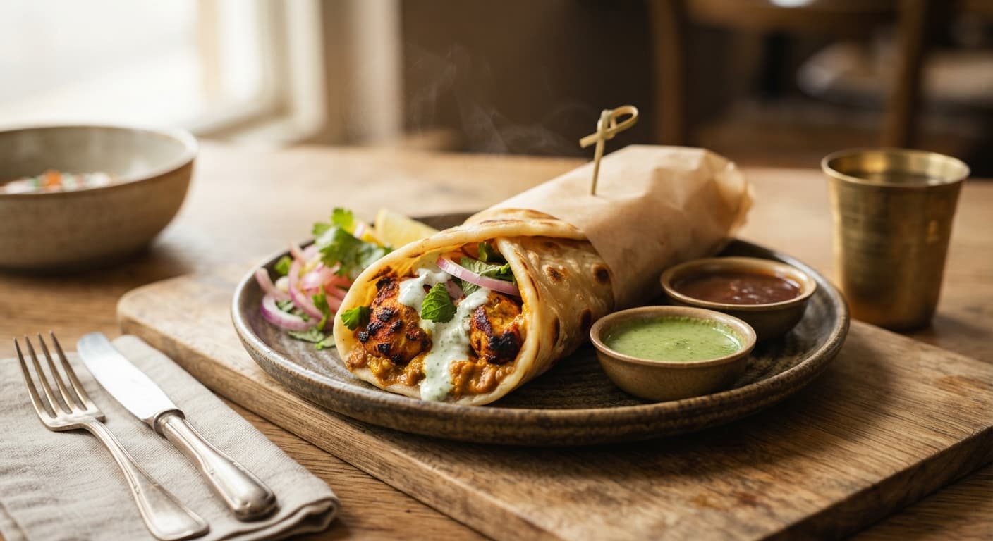 Chicken Tikka Roll