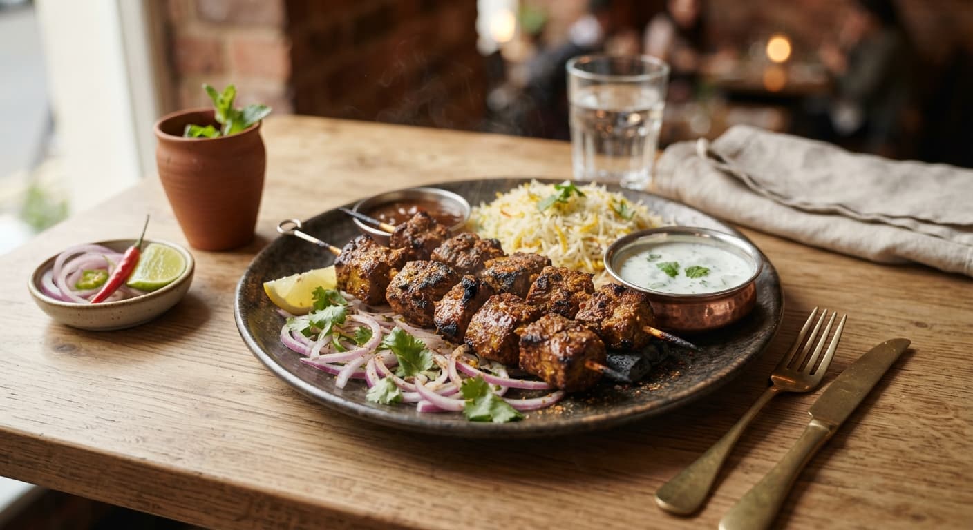 Beef tikka